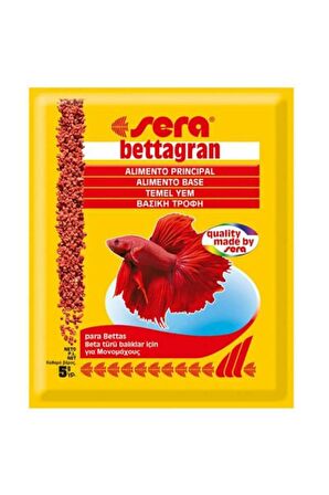SERA BETTAGRAN GRANÜL BETA BALıĞı RENK YEMI 5GR